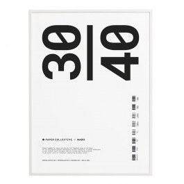 Κορνίζα Επιτοίχια 90039 30x40 White Paper Collective WHITE
