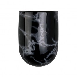 Pot Wall Marble PT37337BK 14,5x9x98cm Black Present Time BLACK