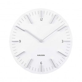 Ρολόι Τοίχου Detailed KA5782WH Φ30cm White Karlsson WHITE