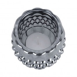 Κηροπήγιο Για Ρεσώ Sparkle Dots PT3767BK Φ8x6cm Black Present Time BLACK