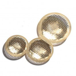 Διακοσμητικό Μπωλ Push Trio PT-B 13x21cm Gold Fundamental GOLD