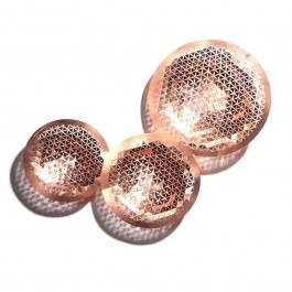 Διακοσμητικό Μπωλ Push Trio PT-C 13x21cm Copper Fundamental COPPER