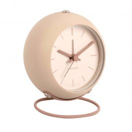 Ρολόι Επιτραπέζιο - Ξυπνητήρι Nirvana Globe KA5857SB 9,5x6x10cm Sand Karlsson SAND