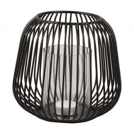 Lantern PT3851BK S 17x15,5cm Black Present Time BLACK