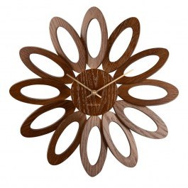 Ρολόι Τοίχου Fiore KA5891DW Φ40x4cm Brown Karlsson BROWN