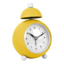 Ρολόι Επιτραπέζιο - Ξυπνητήρι Chaplin KA5979BY 7x12,7cm Bright Yellow Karlsson YELLOW
