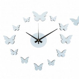 Ρολόι Τοίχου DIY Butterfly KA6000LB 35cm Light Blue Karlsson BLUE