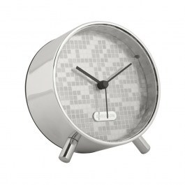Table Clocks - Alarm Clock Disco KA6004SI 11x5cm Silver Karlsson SILVER