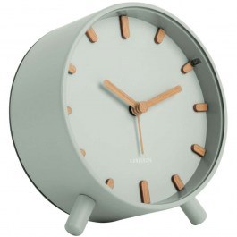 Ρολόι Επιτραπέζιο - Ξυπνητήρι Grace KA5943GR 11x5,2x11,6cm Grayed Jade Karlsson JADE