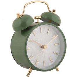 Ρολόι Επιτραπέζιο - Ξυπνητήρι Pearl Glow KA6009DG 8x4,6x12cm Jungle Green Karlsson GREEN
