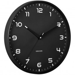 Wall Clock Orgullo KA6053BK D40cm Black Karlsson BLACK