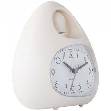 Ρολόι Επιτραπέζιο - Ξυπνητήρι Blob Bell KA6037WH 8x13,7cm White Karlsson