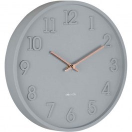 Wall Clock Calma KA6041GY 30cm Dark Grey Karlsson DARK GREY