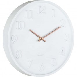 Wall Clock Calma KA6041WH 30cm White Karlsson WHITE