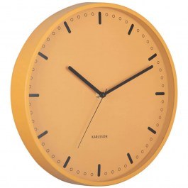 Ρολόι Τοίχου Cool Retro KA6071YE Φ30cm Mango Yellow Karlsson YELLOW