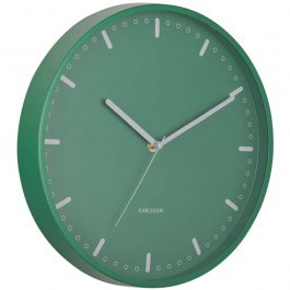 Ρολόι Τοίχου Cool Retro KA6071GR Φ30cm Retro Green Karlsson GREEN