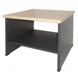 Table Visitors EO129,2 Dark Grey/Beech 60X60X45Cm OAK