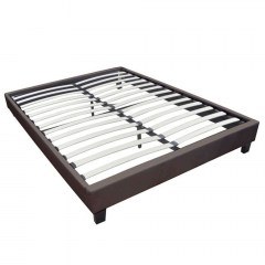 Υπόστρωμα-Κρεβάτι Wilton Ε2015,4LB Pu K/D Dark Brown 150x200cm