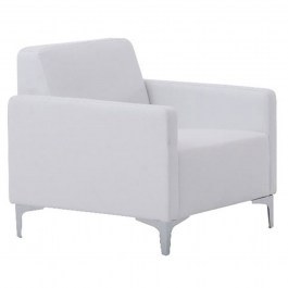 ArmChair - Style E948,11 K/D Pu White 64X71X72 Cm WHITE