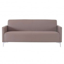 Two-Seater Sofa Style Ε948,241 112x71x72cm K/D PU Cappuccino CAPPUCCINO