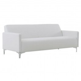 Sofa 3 Seated Style E948,31 K/D Pu White 164X71X72 Cm WHITE