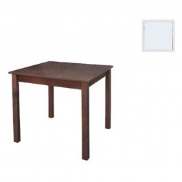 Table Tavern R517,E8 Surface K/P Impregnated White Prefabricated 80X80X75Cm WHITE