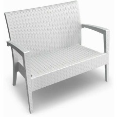 Sofa Miami White 53-0080 Siesta