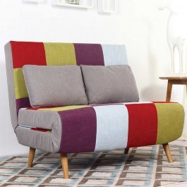 Sofa Sara Patchwork 40-0014 120X89X88Cm MULTI