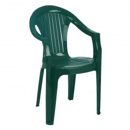 ArmChair - Plastic Lola Green 02-0262 Siesta GREEN