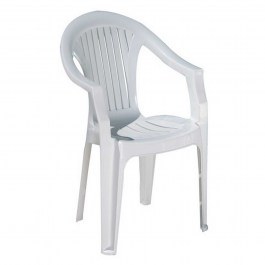 ArmChair - Plastic Lola White 02-0260 Siesta WHITE