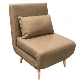 ArmChair - Sara Brown Fabric 40-0013 89X80X88Cm BROWN
