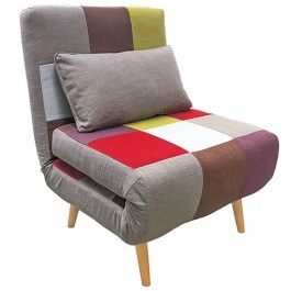 ArmChair - Sara Patchwork 40-0012 89X80X88Cm MULTI