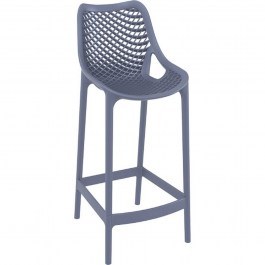 Σκαμπό Μπαρ Air 65 Dark Grey 20-0376 44X51X65/95cm Siesta DARK GREY