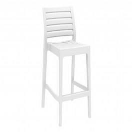 Σκαμπό Μπαρ Ares White 20-0344 45Χ51Χ108cm Siesta WHITE