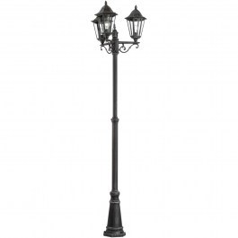 Στύλος Φωτισμού Navedo H-2200 Sw-Ασημί-Patina 93465 BLACK