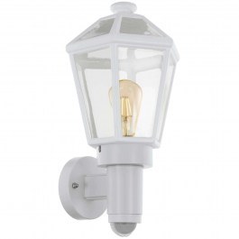 Wall Lamp Monselice E27 With Sensor White 97256 WHITE