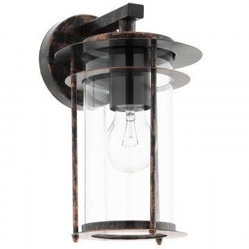 Wall Lamp E27 Copper-Clear 96241