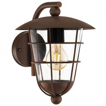 Wall Lamp Pulfero 1 Brown 94855