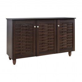 Footwear Case - Cabinet With 3 Doors Hm2211.01 Wenge WENGE