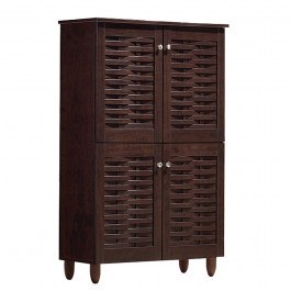 Footwear Case - Cabinet With 4 Doors Hm2210.01 Wenge WENGE