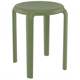 Σκαμπό Μπαρ Tom 20.0782 34x34x45cm Olive Green Siesta OLIVE-GREEN