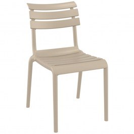 Καρέκλα Helen 20.0773 50x59x84cm Πολυπροπυλένιου Taupe Siesta TAUPE