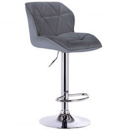 Bar Stools 43.0203 86 Margo With Shock Absorbers 42x49x66-86/89-109cm Pu Grey Zita Plus GREY