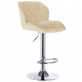 Bar Stools 43.0200 86 Margo With Shock Absorbers 42x49x66-86/89-109cm Pu Cream Zita Plus CREAM