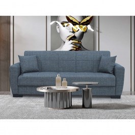 Sofa-Bed Anima 40.0114 3 Places With Storage Space 210x80x75cm Grey Zita Plus GREY