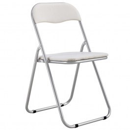 Καρέκλα Πτυσσόμενη Bold/P 41.0201 43x45x77cm White Zita Plus WHITE