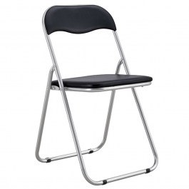 Καρέκλα Πτυσσόμενη Bold/P 41.0200 43x45x77cm Black Zita Plus BLACK