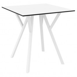 Table Max 20.0822 70x70x74cm 12mm Laminate White Siesta WHITE