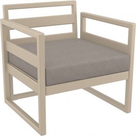 Μαξιλάρι Καθίσματος Mykonos 20.0473 Light Brown Siesta LIGHT BROWN