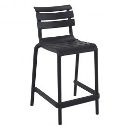 Σκαμπό Μπαρ Helen 20.0838 65cm Black BLACK